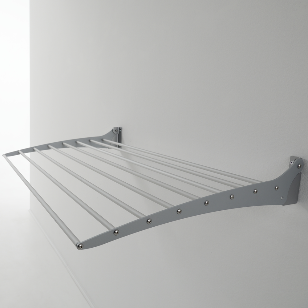 Wall mounted clothesline, foldable wall mounted clothesline, Foxydry Fold