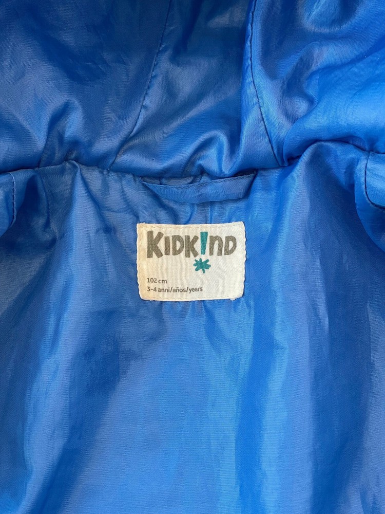 Kidkind Boys Blue Jacket, Size 3-4 Years