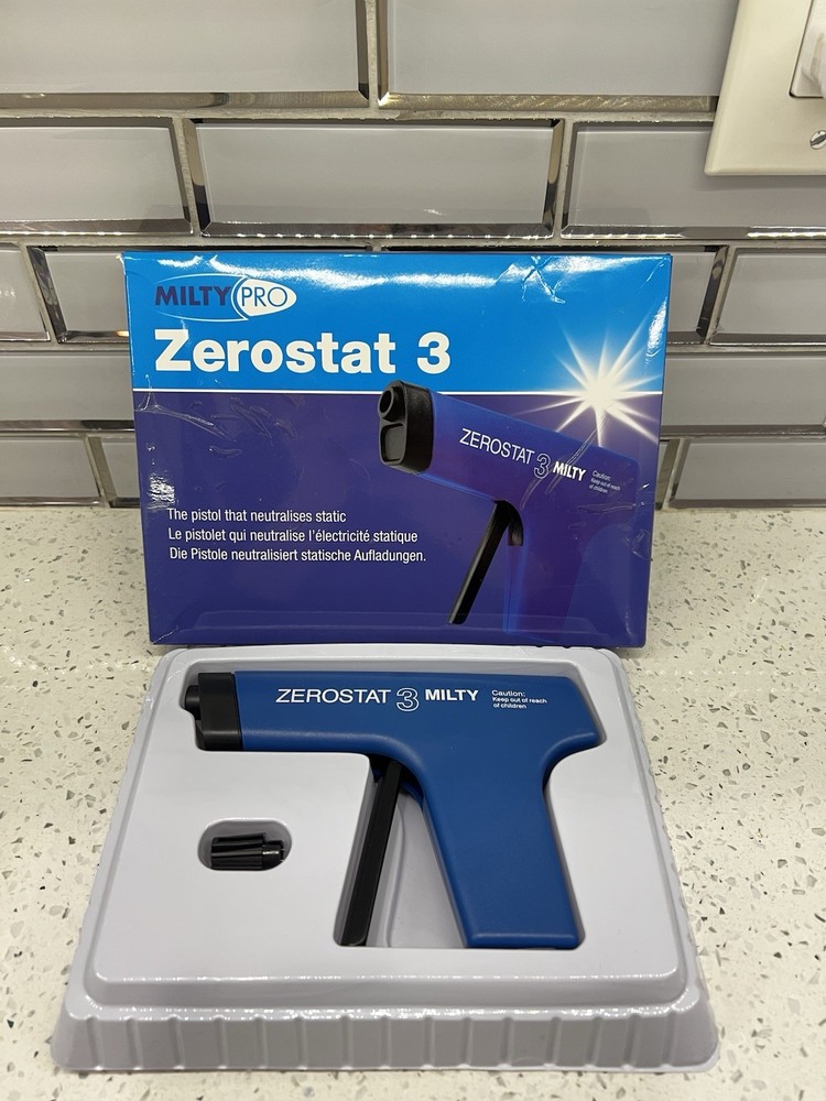 Milty Zerostat 3 Anti-Static Gun - Blue