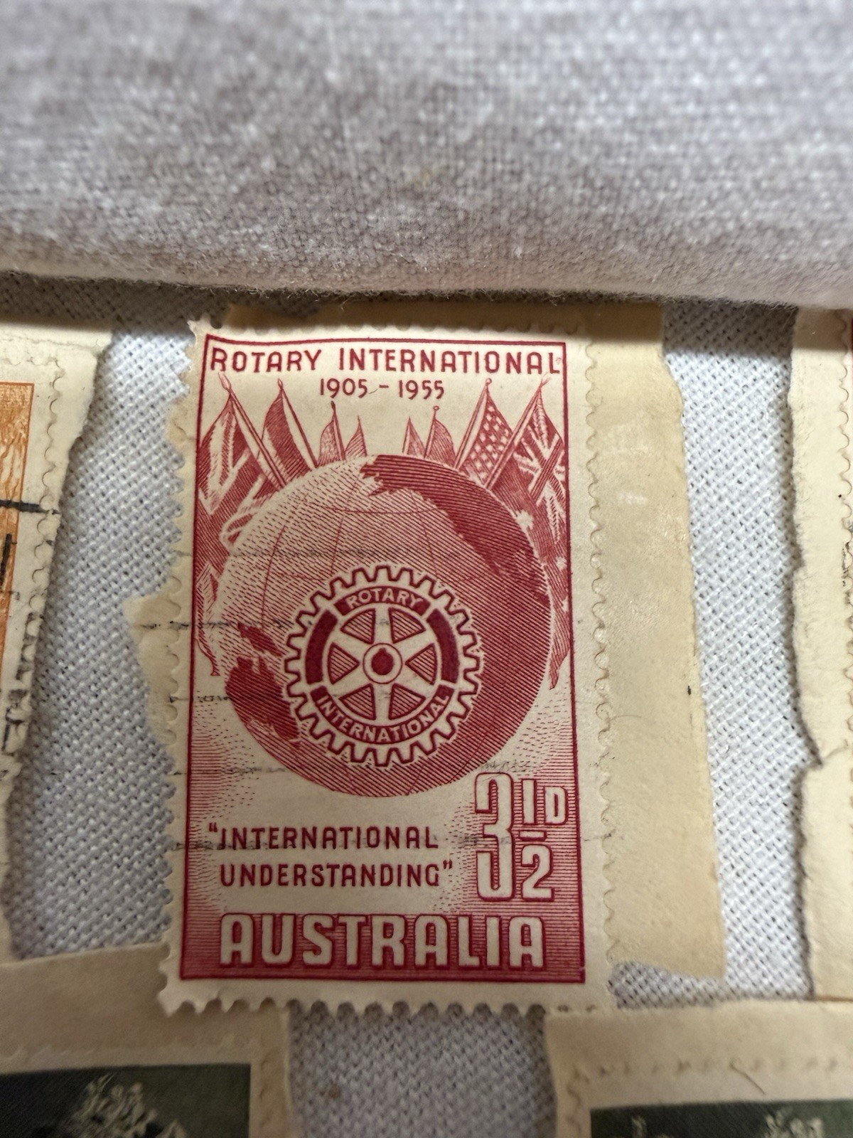 Vintage Australia Royalty Stamp Collection Lot 80+ Used 50s-60s, Queen Elizabeth