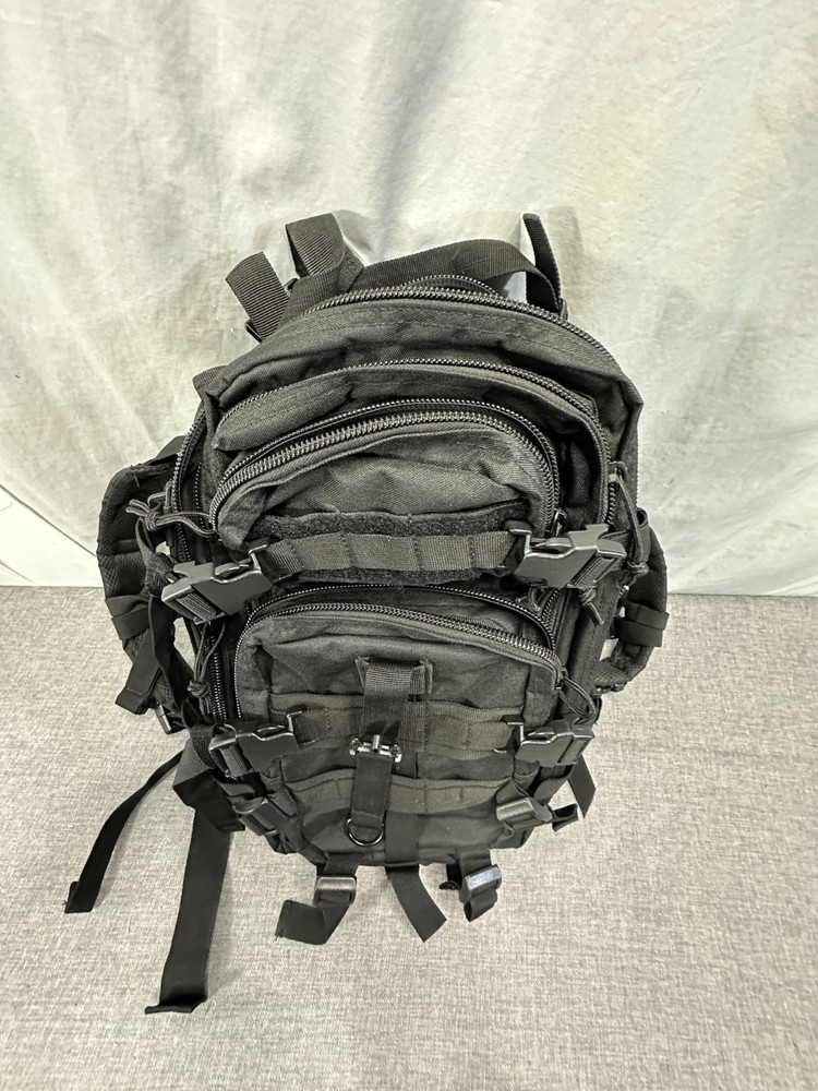 WFS TB-511-BLACK Medium Transport Backpack, Black