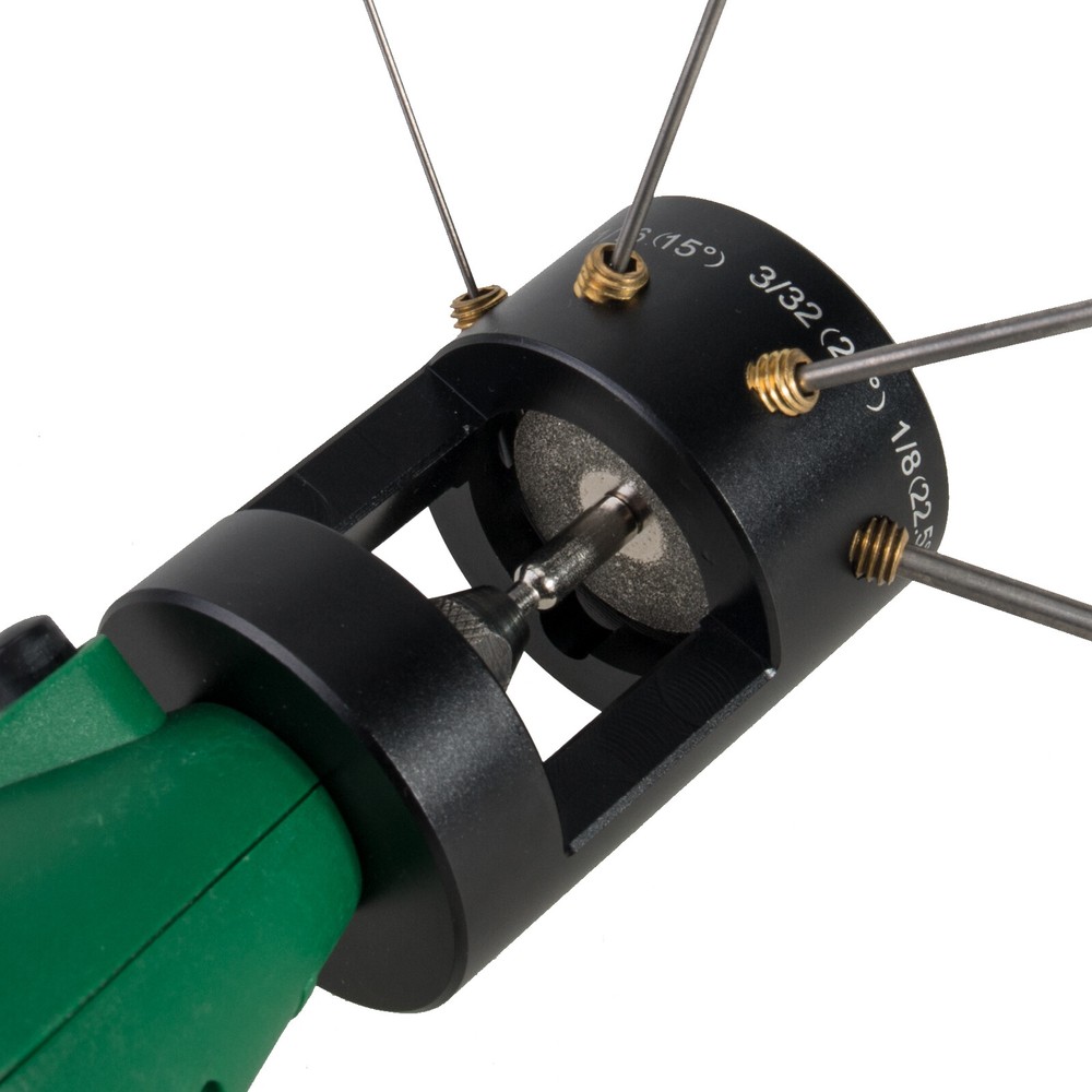 Tungsten Grinder Sharpener Multi-Angle & Offsets Head Tool TIG Welding