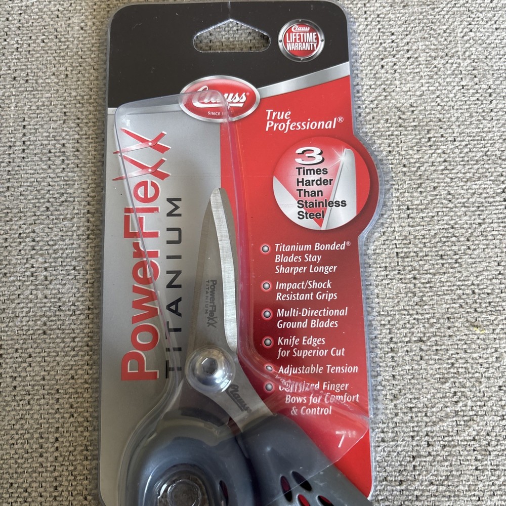Clauss 7 Inch PowerFlex Titanium Scissors