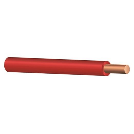 25 ft. 14 Red Solid CU THHN Wire