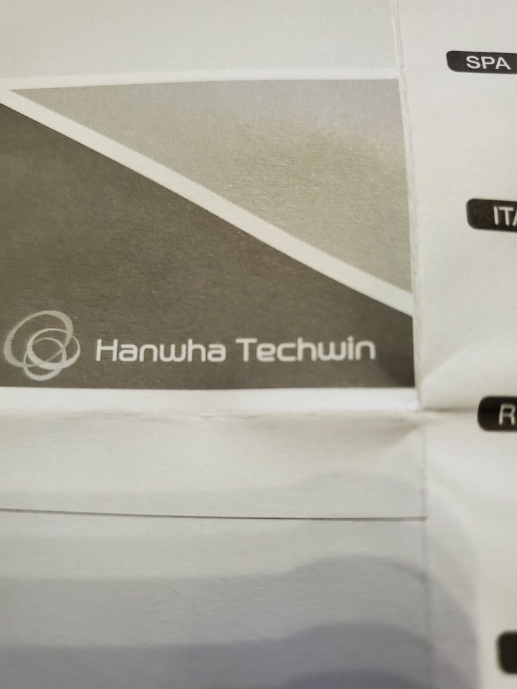 HANWHA TECHWIN HANGING MOUNT SBP-122HM/VEX