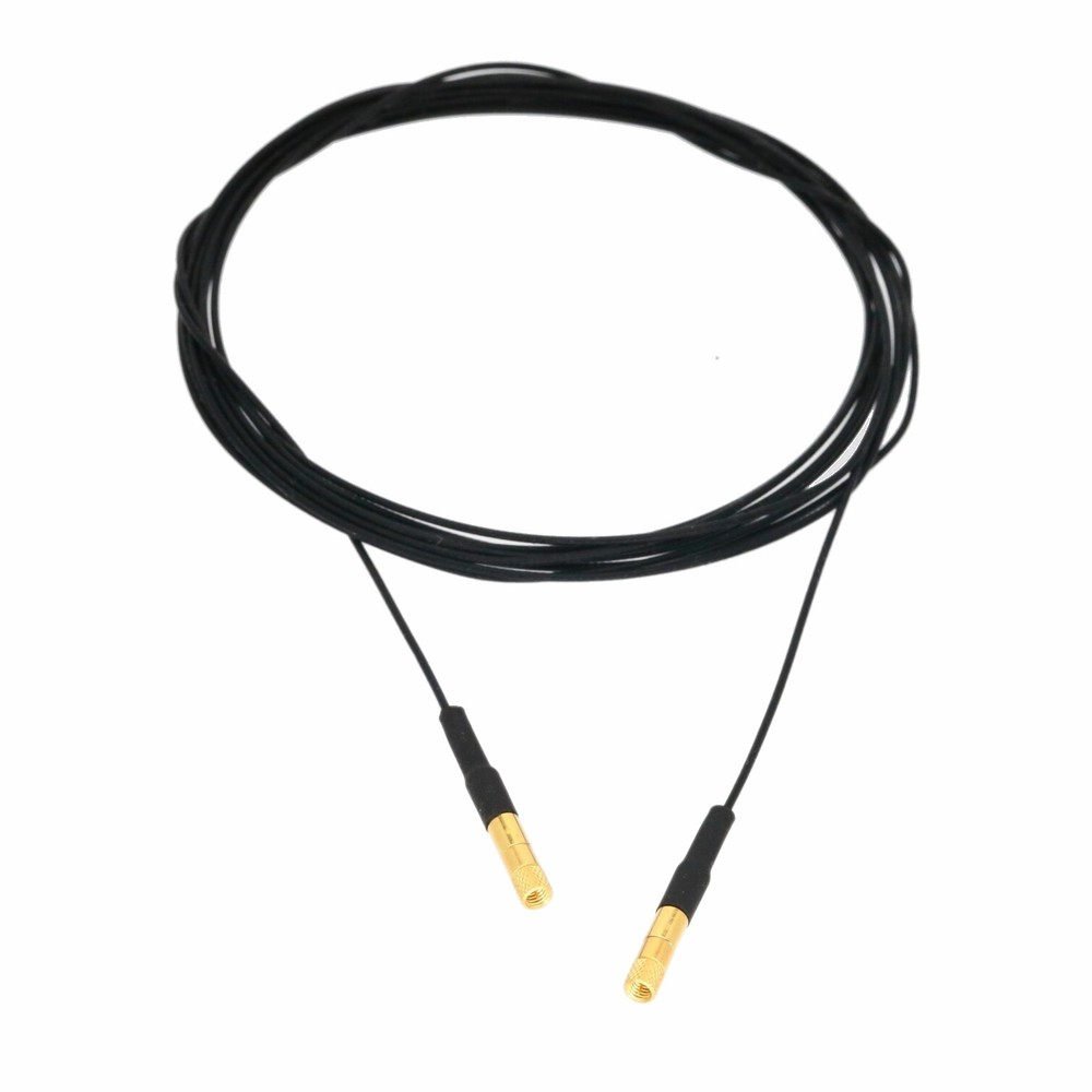 Dual Plug Mini-Microdot M3 Ultrasonic Accelerometer vibration 1.13mm cable 3~26'