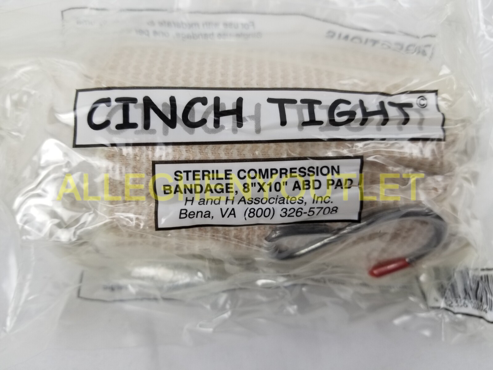 H&H Cinch Tight Combat Compression Bandage ABD Pad Elastic Wrap US Military IFAK