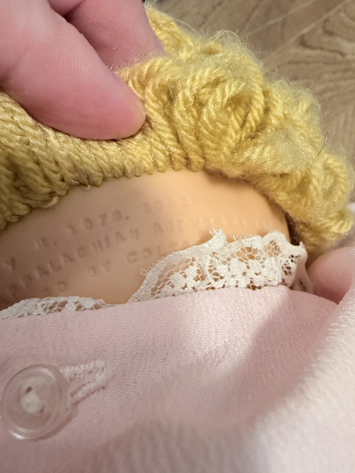 Lot of 3 Vintage 1982 Cabbage Patch Dolls