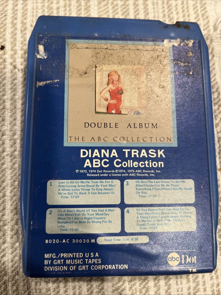 Diana Trash ABC Collection 8-track