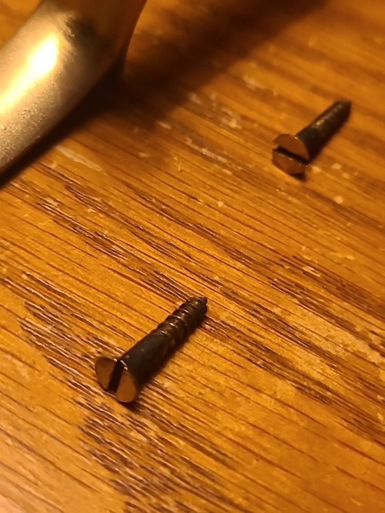 CVA Hawken Brass Double Trigger Guard Screws .50 Cal Muzzleloader Black Powder
