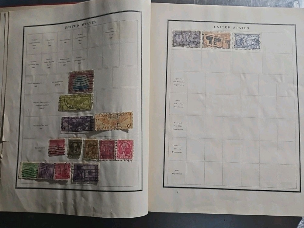 WORLDWIDE-OLD GROSSMAN ILLUSTRATED PREMIER STAMP Used 700 ++ Stamps (SB.#2)