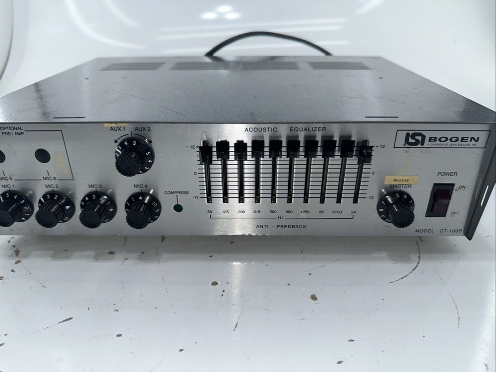 Bogen Communications CT-100B Communication Amplifier