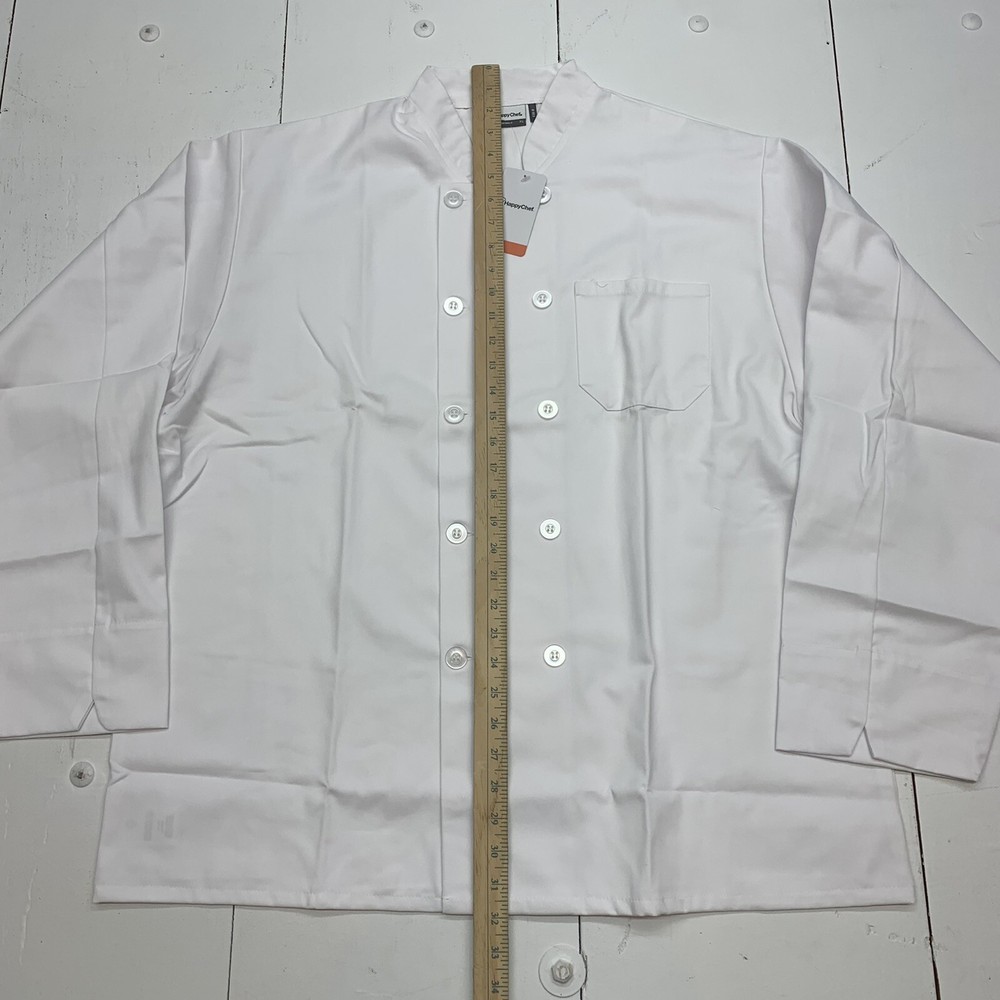 Happy Chef White Jacket Size XL