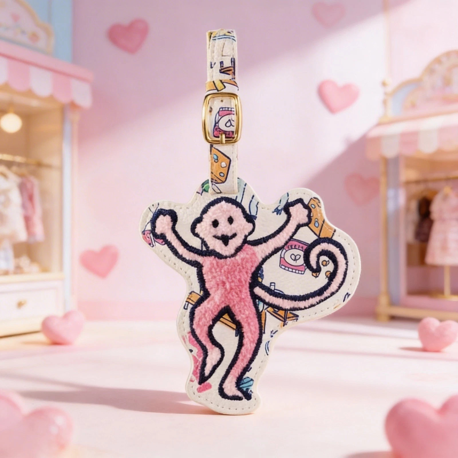 Roller Rabbit X Target Sea Life Monkey Luggage Tag Roadtrip NWT