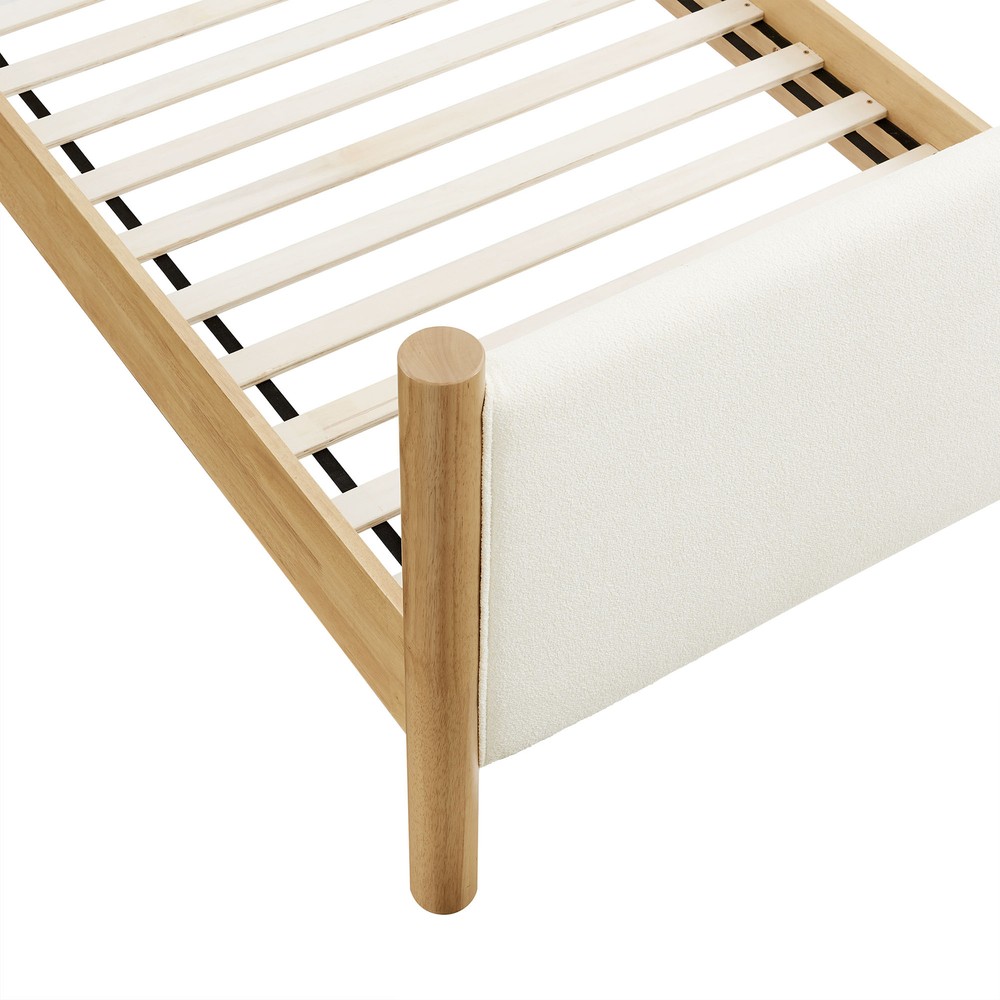 Maven Platform Bed in Feather Oak