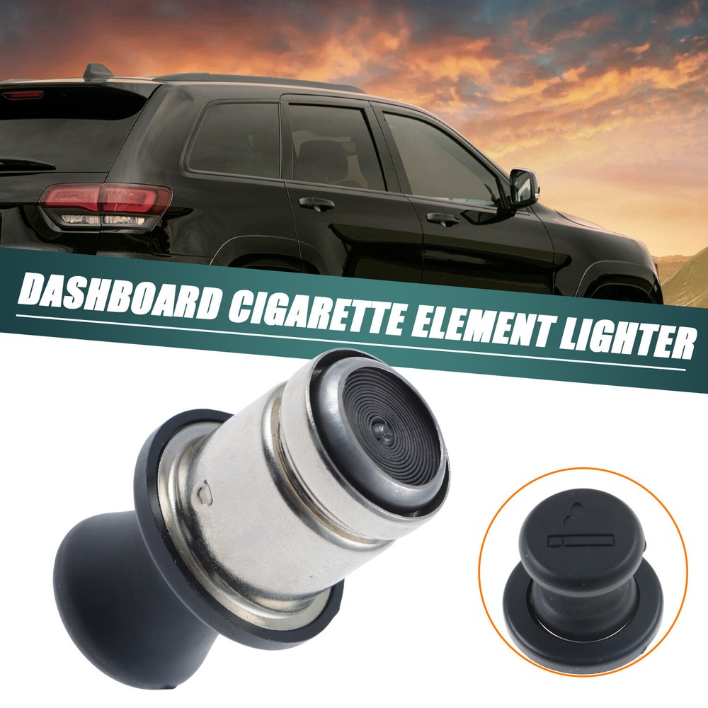 Instrument Panel Cigarette Cigar Lighter Knob Element for 1997-2020 Jeep