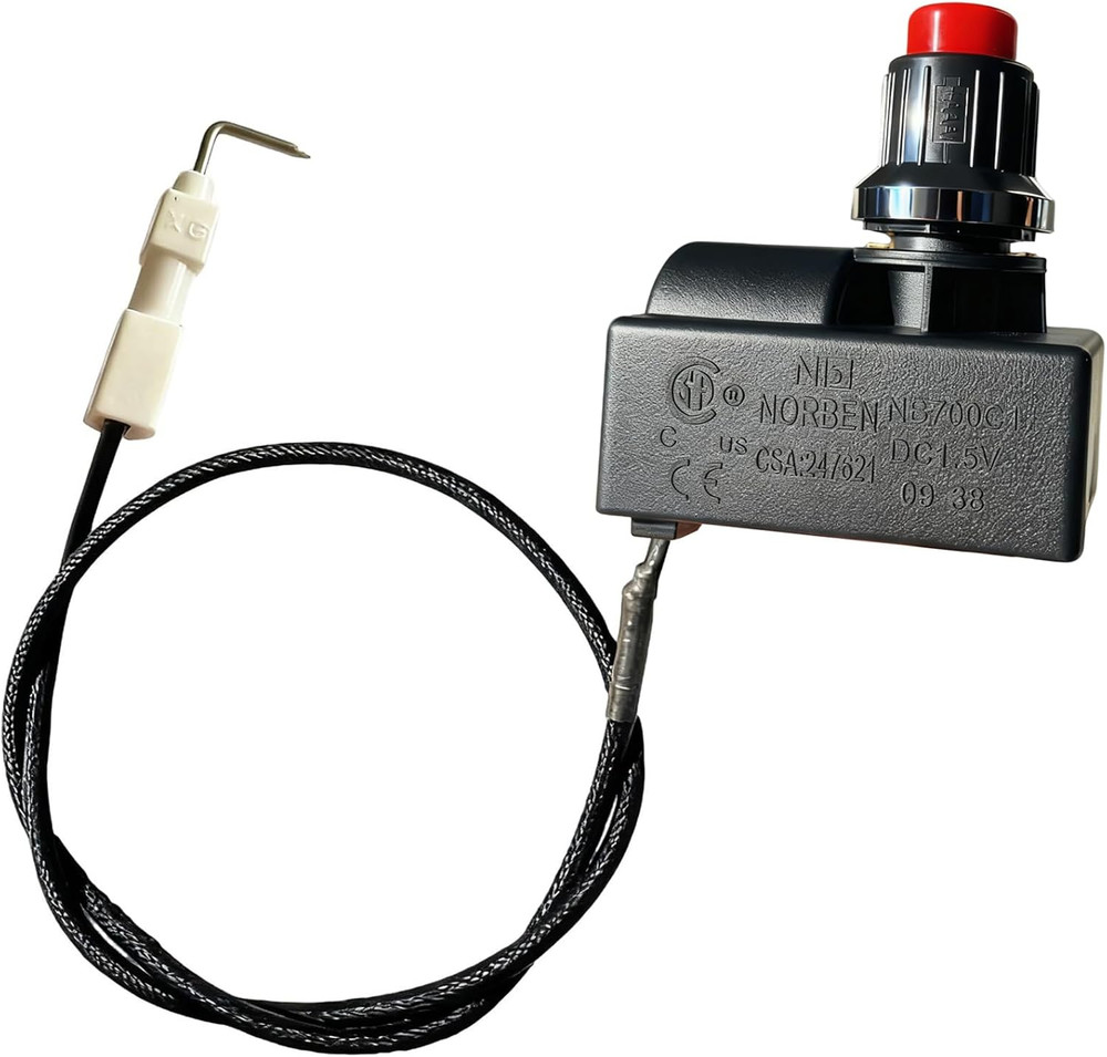 Propane Electronic Pulse Gas Igniter with 400Mm Electrode Ignition Cable Wire fo