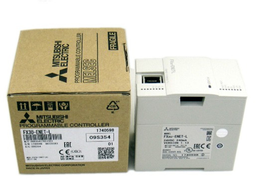 1pcs Mitsubishi PLC Ethernet Communication Module FX3U-ENET-L