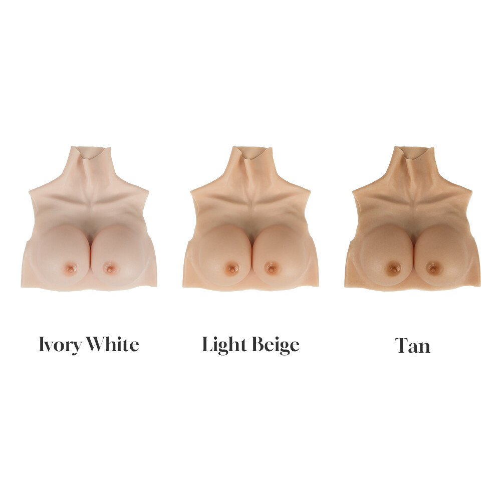 Silicone Realistic Breast Forms Fake Boobs For Crossdresser Drag Queen A-H Cup