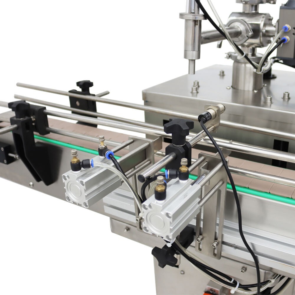 100-1000ml Automatic Servo Paste Liquid Filling Machine 110V 3.9" Bottle 1 Head