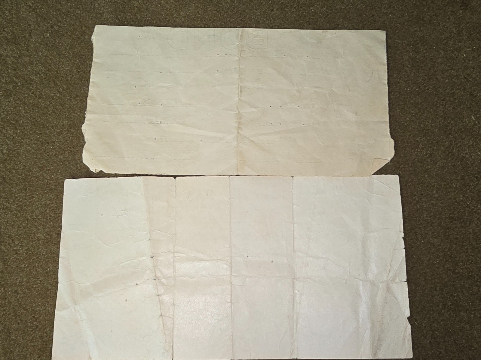 WWI US Army Passes named to Private Fred Fisher Dated 1919