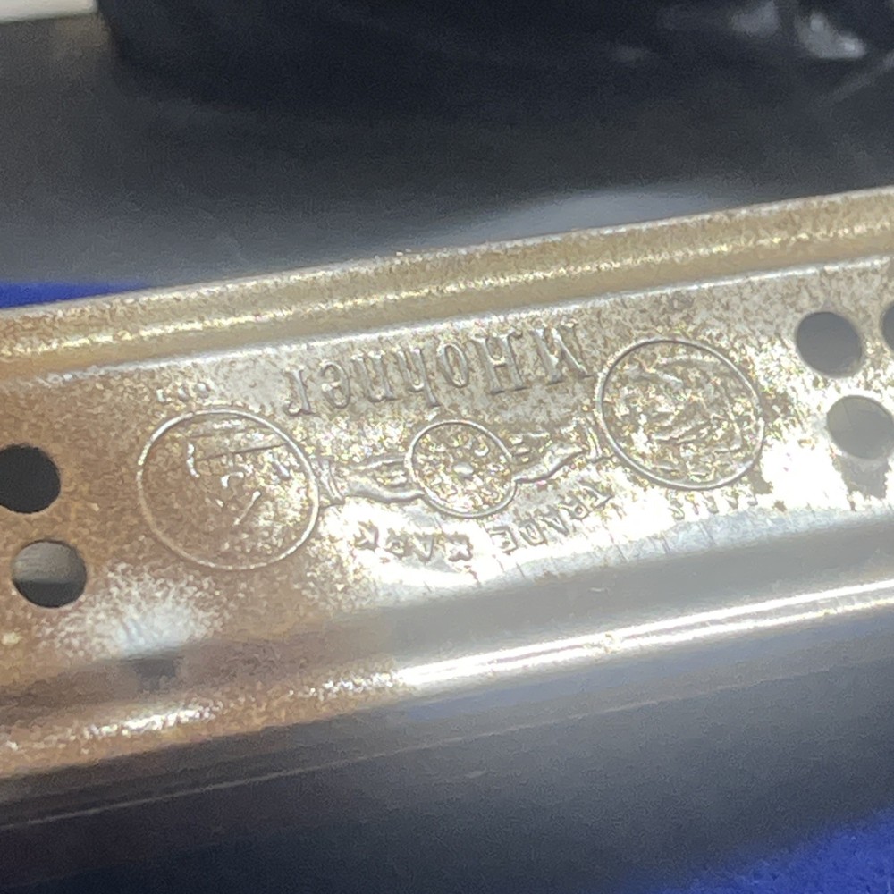 M Hohner's Best German Made Double Sided Harmonica Hammered Reeds