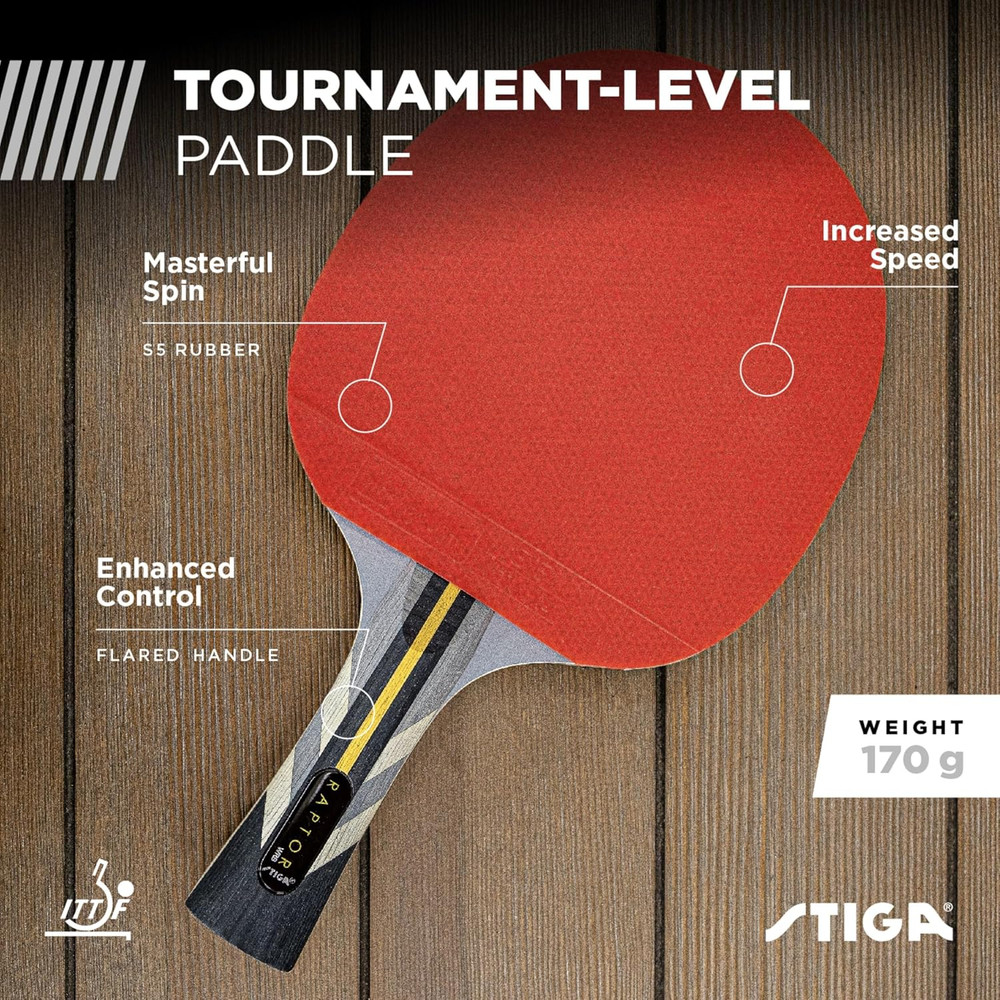 Raptor Table Tennis Bat by