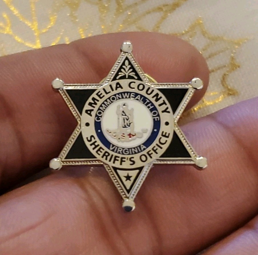 Amelia County Sheriff Virginia Pin