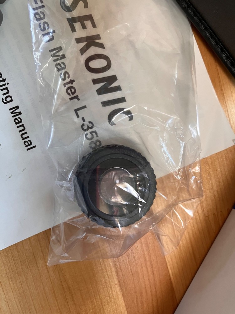 sekonic l-358 flash master light meter