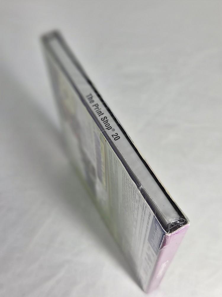 NEW-SEALED BRODERBUND THE PRINTSHOP VERSION 20 PC CD ROM SOFTWARE