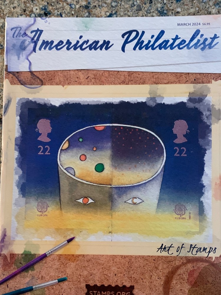 American Philatelist Magazine  2024,  March