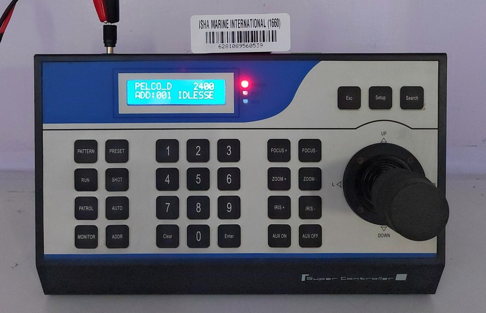 Super Controller RS-485 Joystick Camera CCTV IP PTZ Keyboard Control Unit