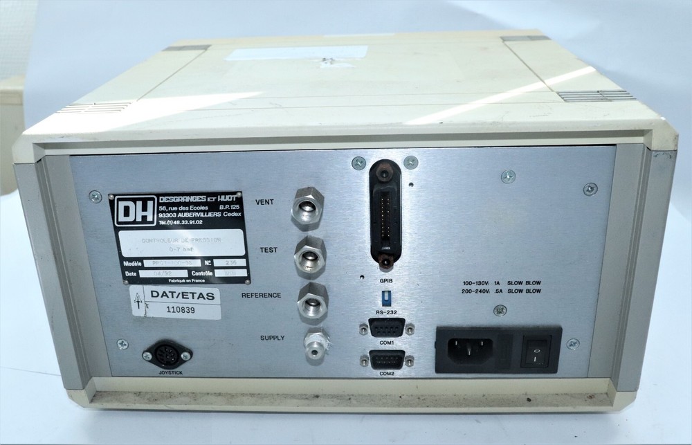 DH INSTRUMENTS PRESSURE CONTROLLER PPC1 0-7 Bar MODEL PPC1-100-GS