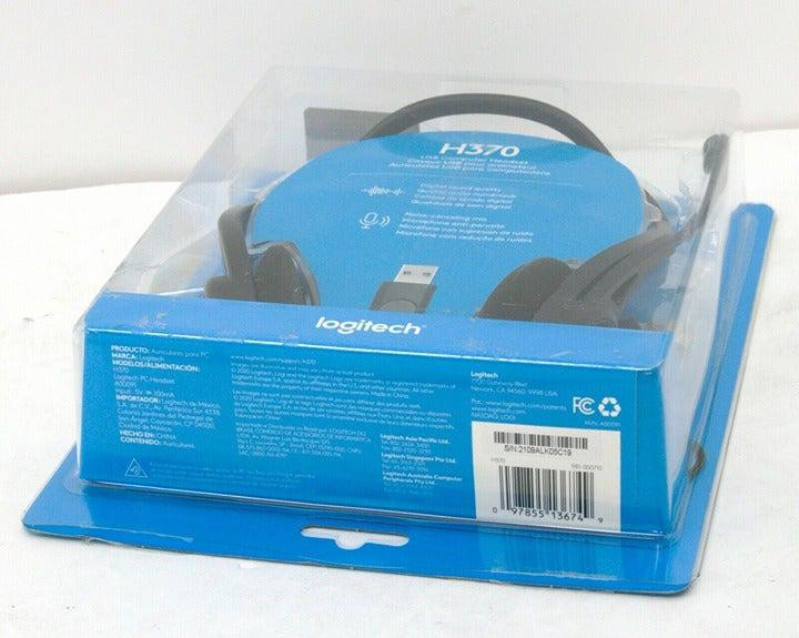Logitech H370 USB computer Headset with noise cancelling mic