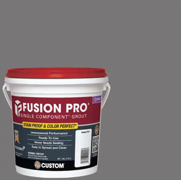 Fusion Pro Single Component Grout - PEWTER