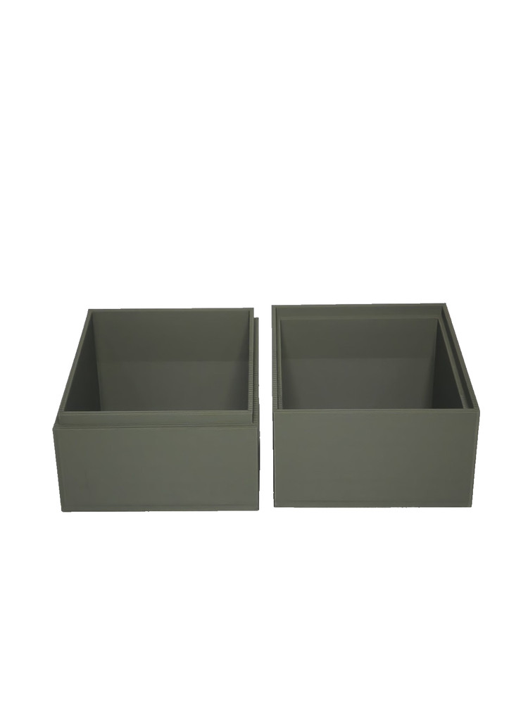 TCG Deck Box 100 Card Capacity - Olive