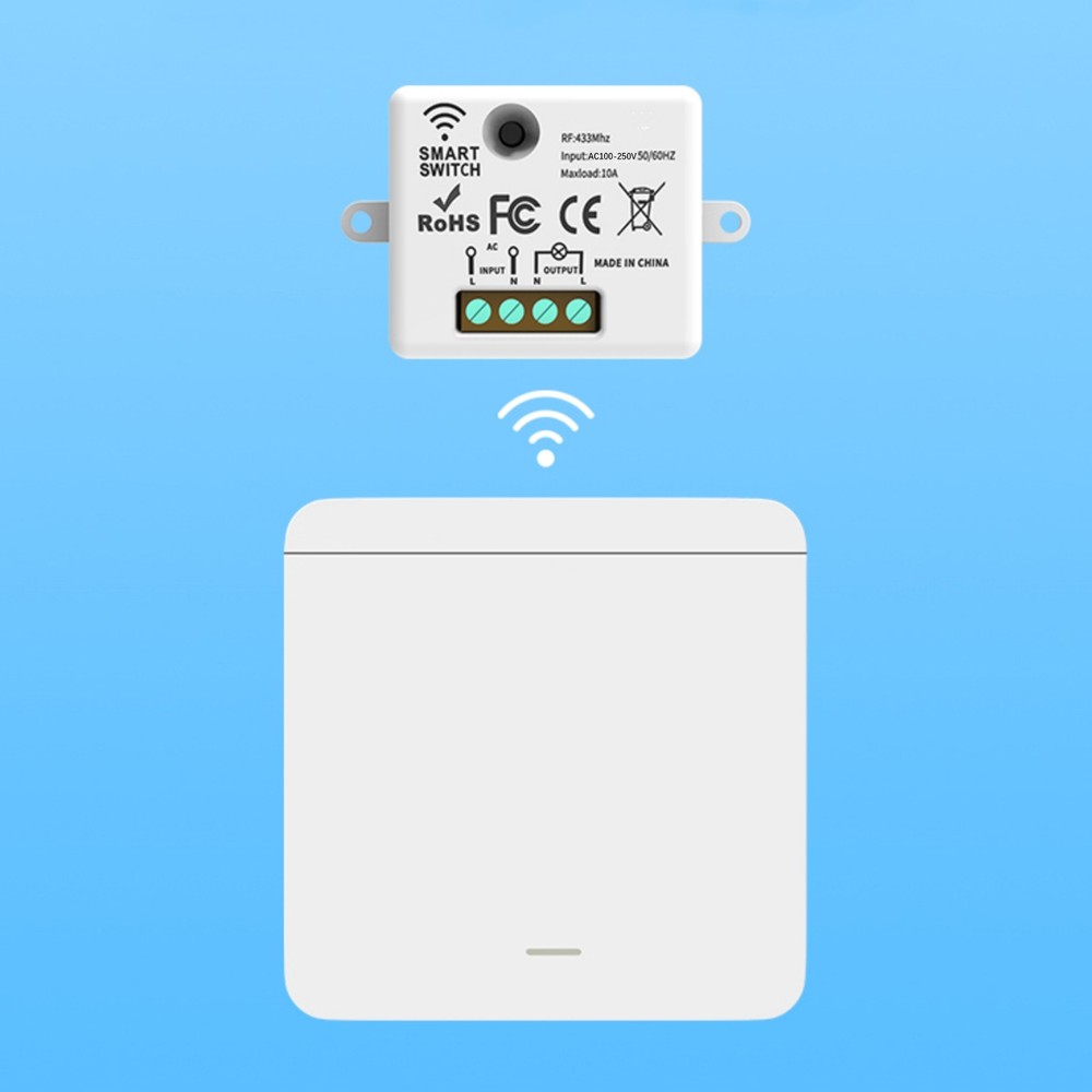 New 433MHz Wireless Remote Control Switch Lamps Controller Electrical Appliances