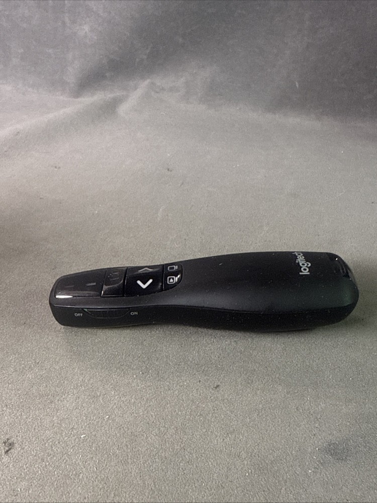 Logitech R-R0008 R400 Wireless Presentation Remote ONLY Clicker Laser Pointer