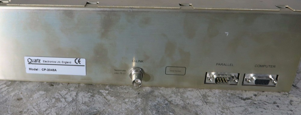 Evertz cp2048a router matrix panel