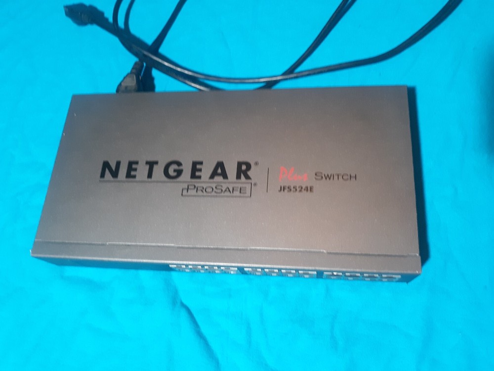 NetGear  ProSafe Plus (JFS524E) Small Office Network Switch Tested