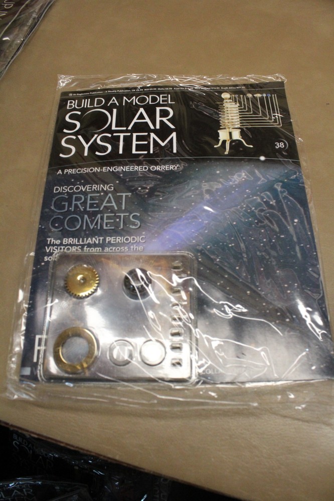 Build A Precision Mechanical Solar System by Eaglemoss Sealed Issues #36-40