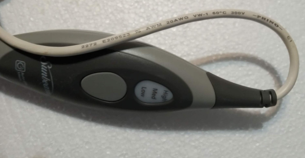 Sunbeam Heating Pad Power Cord Controller 3 Heat Auto-Off Replacement.