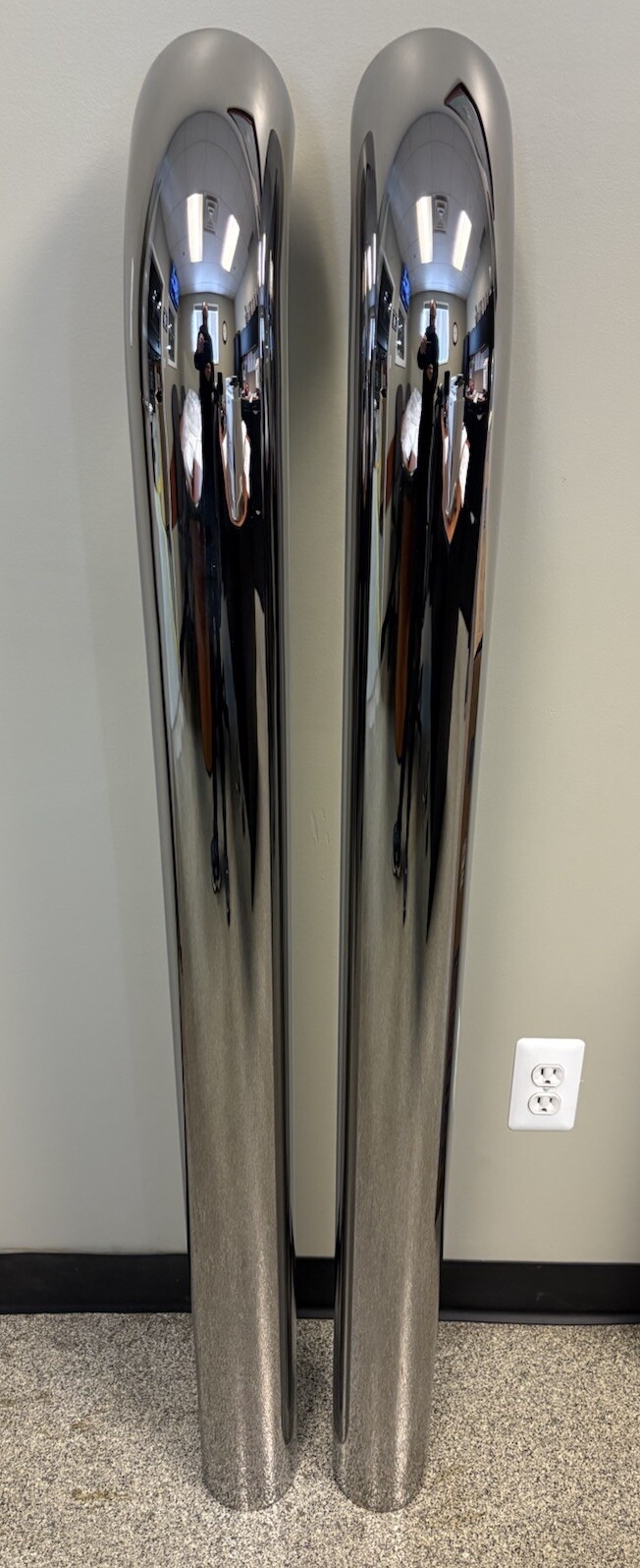 Chrome Stacks 4 Inch Curved Pipe 4"X50” Chrome Exhaust (Pair) Free Shipping!!