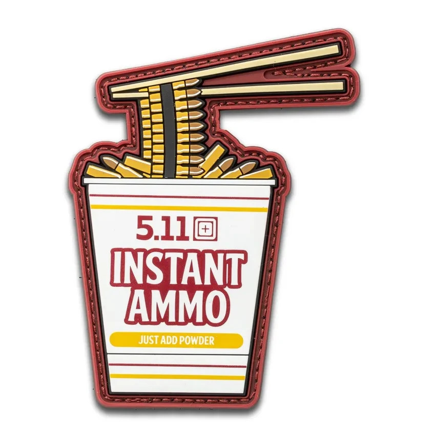 5.11 Tactical Instant Ammo V2 Patch Laser Cut Hook-Back Patch Style # 92516ACV