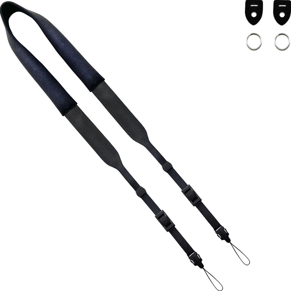 Camera Neck Strap Thin,Binocular Strap with Neoprene Padding,Camera Lanyard,Digi