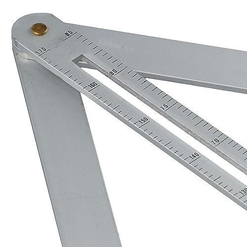 Corner Angle Finder, 0-170° Goniometer Ruler Construction Protractors