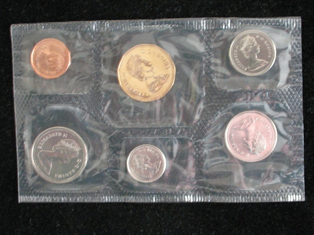 1988 CANADA PROOFLIKE MINT SET * WITH ORIGINAL MINT PACKAGING *