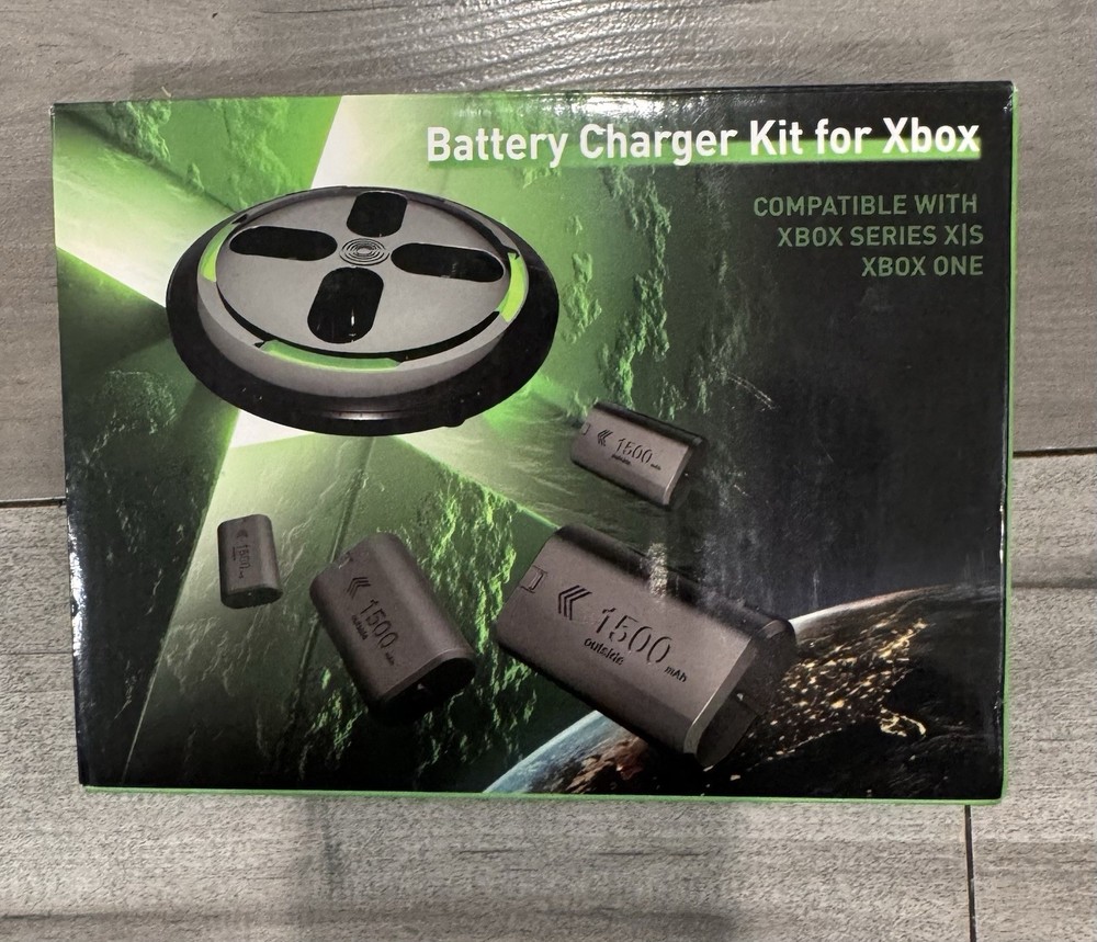 Battery Charger Kit For Xbox Open Box Untested