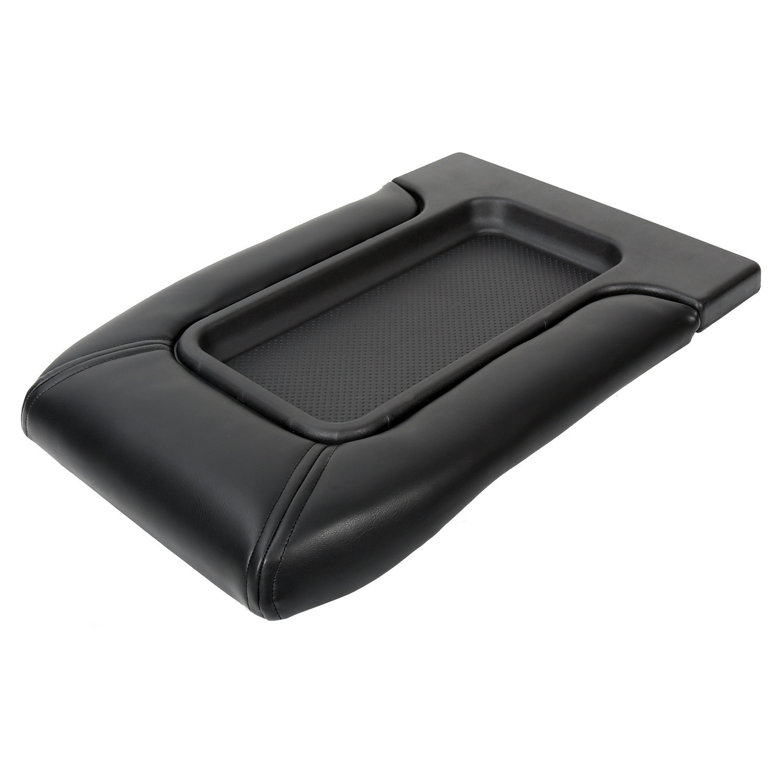 Center Console Lid Kit Arm Rest for 99-07 Chevy Silverado GMC Sierra Black