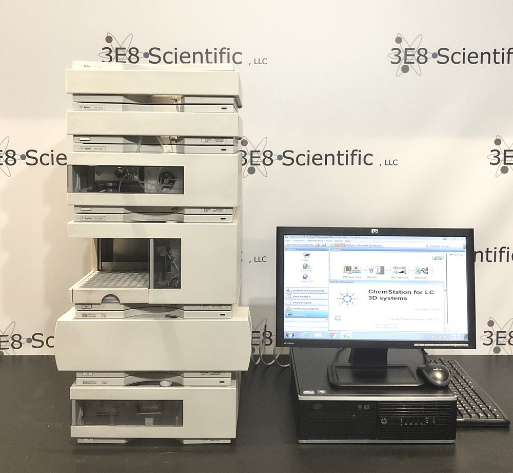 Agilent HP 1100 Series 6-piece HPLC System | Control Computer
